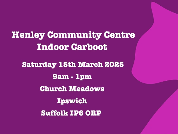 Henley Community Centre Indoor Car Boot