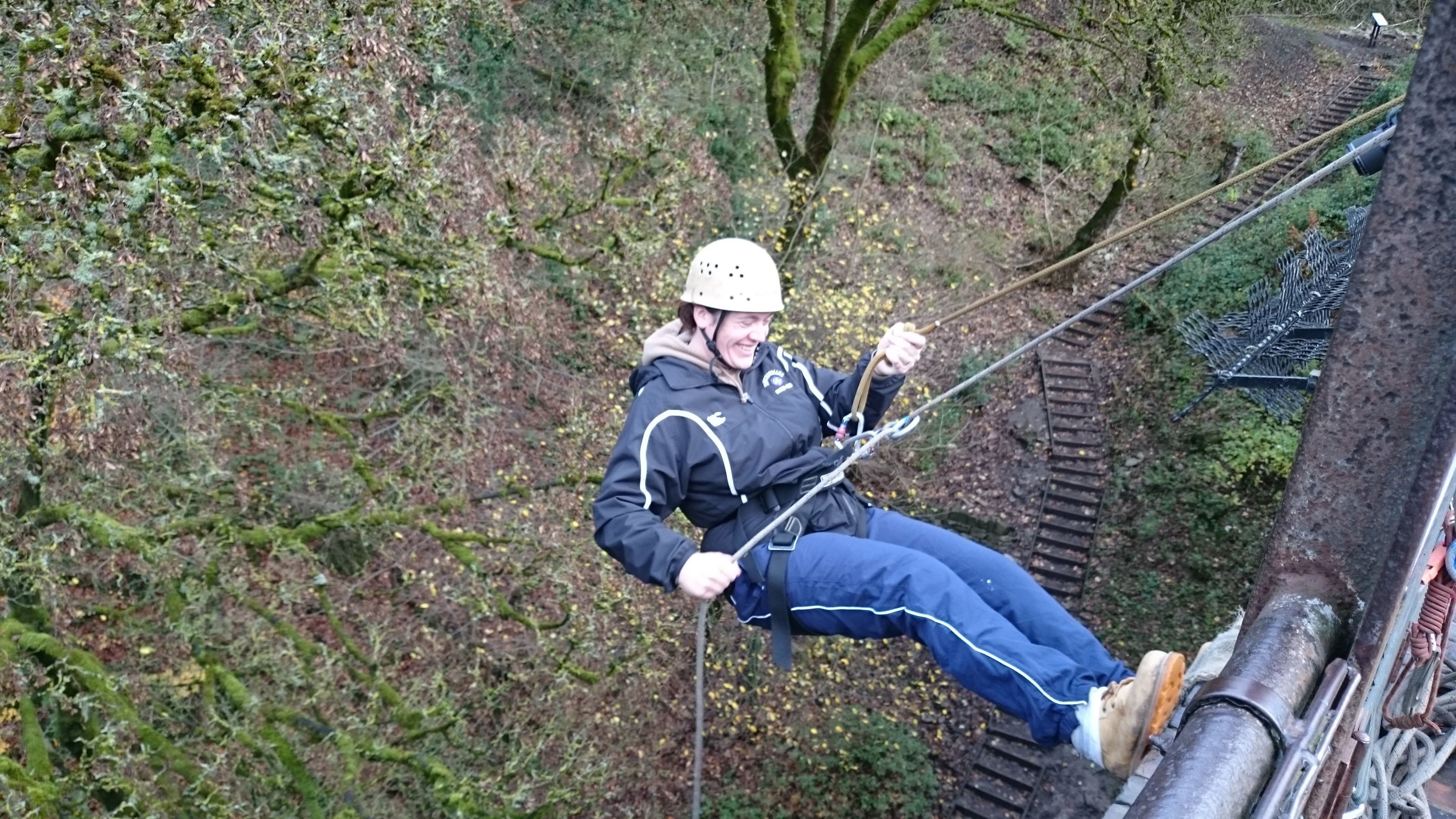 Peak District Abseil