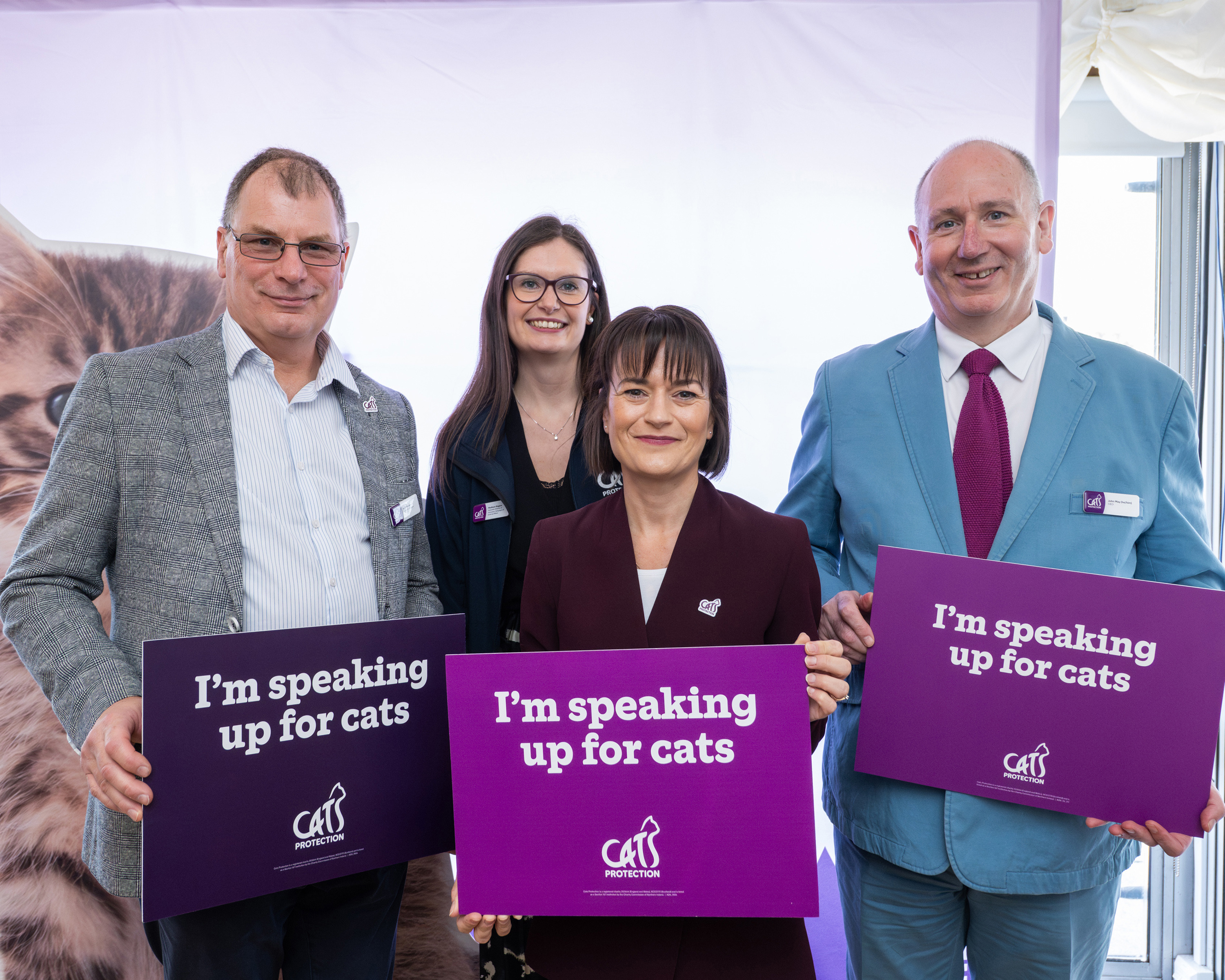 MPs and Peers join Cats Protection in Parliament to discuss cat welfare