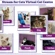 Several photos of cats labelled with their names. At the top it says 'Stream for Cats Virtual Cat Centre'