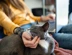 Grey Cat And Woman Istock 2019261430