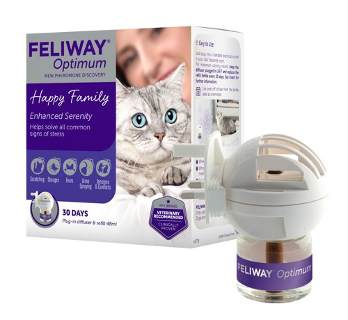 Feliway optimum box and plug in diffuser