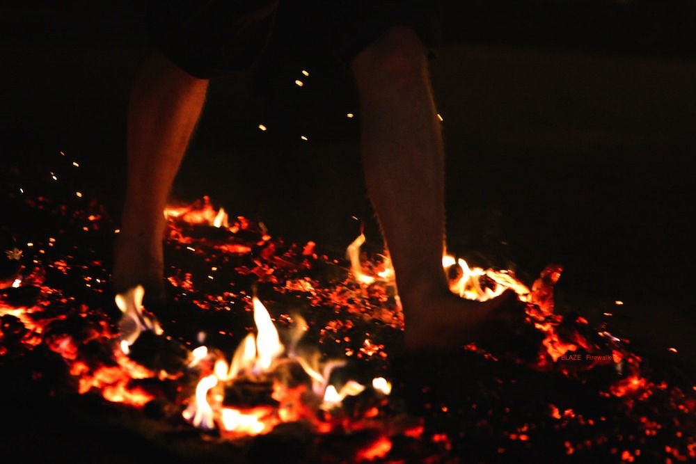 Bridgend Firewalk