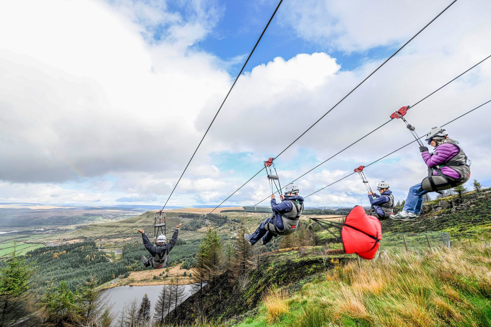 Adrenaline challenges - skydives, abseils and more