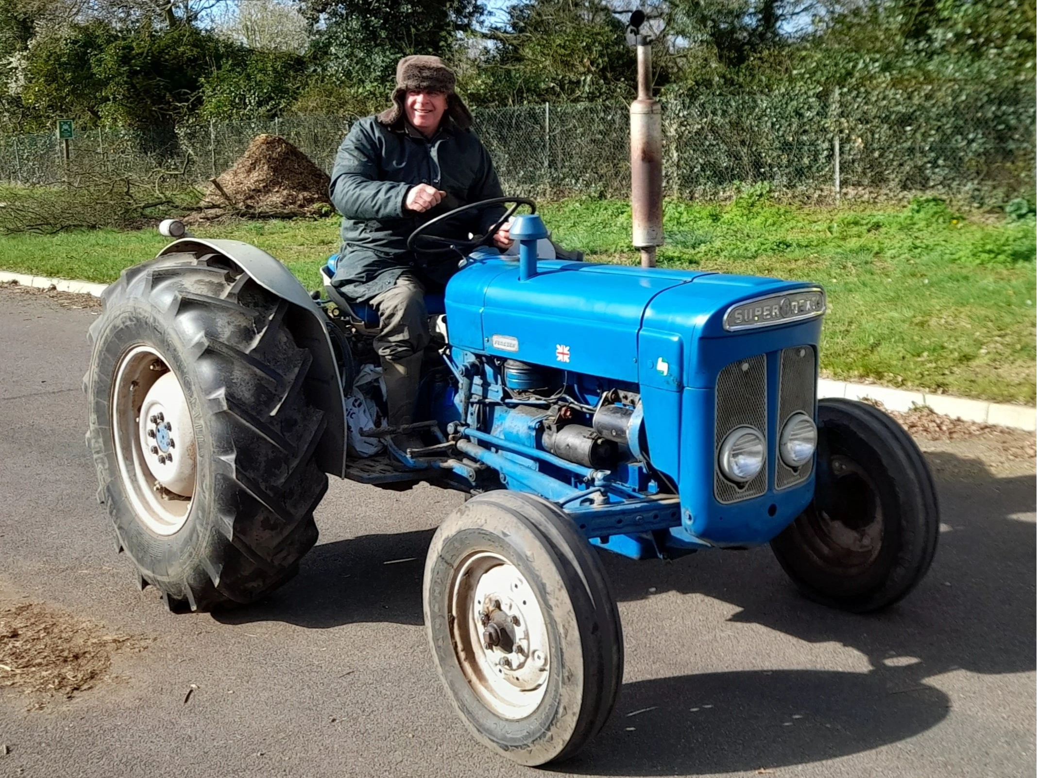 Tractor Road Run