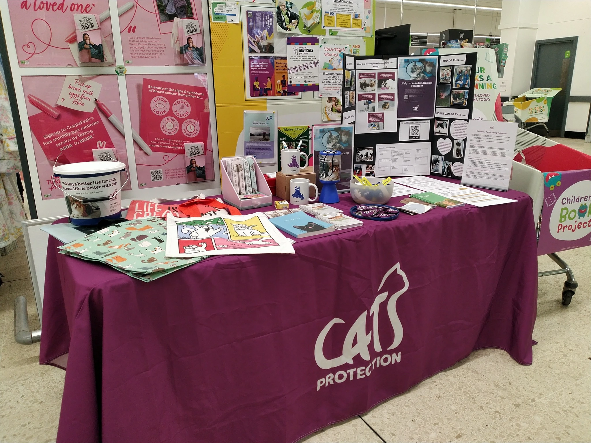 Bucket Collection at Asda Robroyston