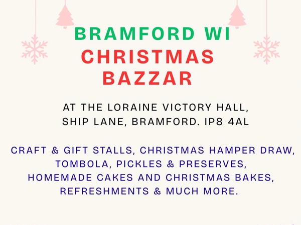Bramford Women’s Institute Christmas Bazaar