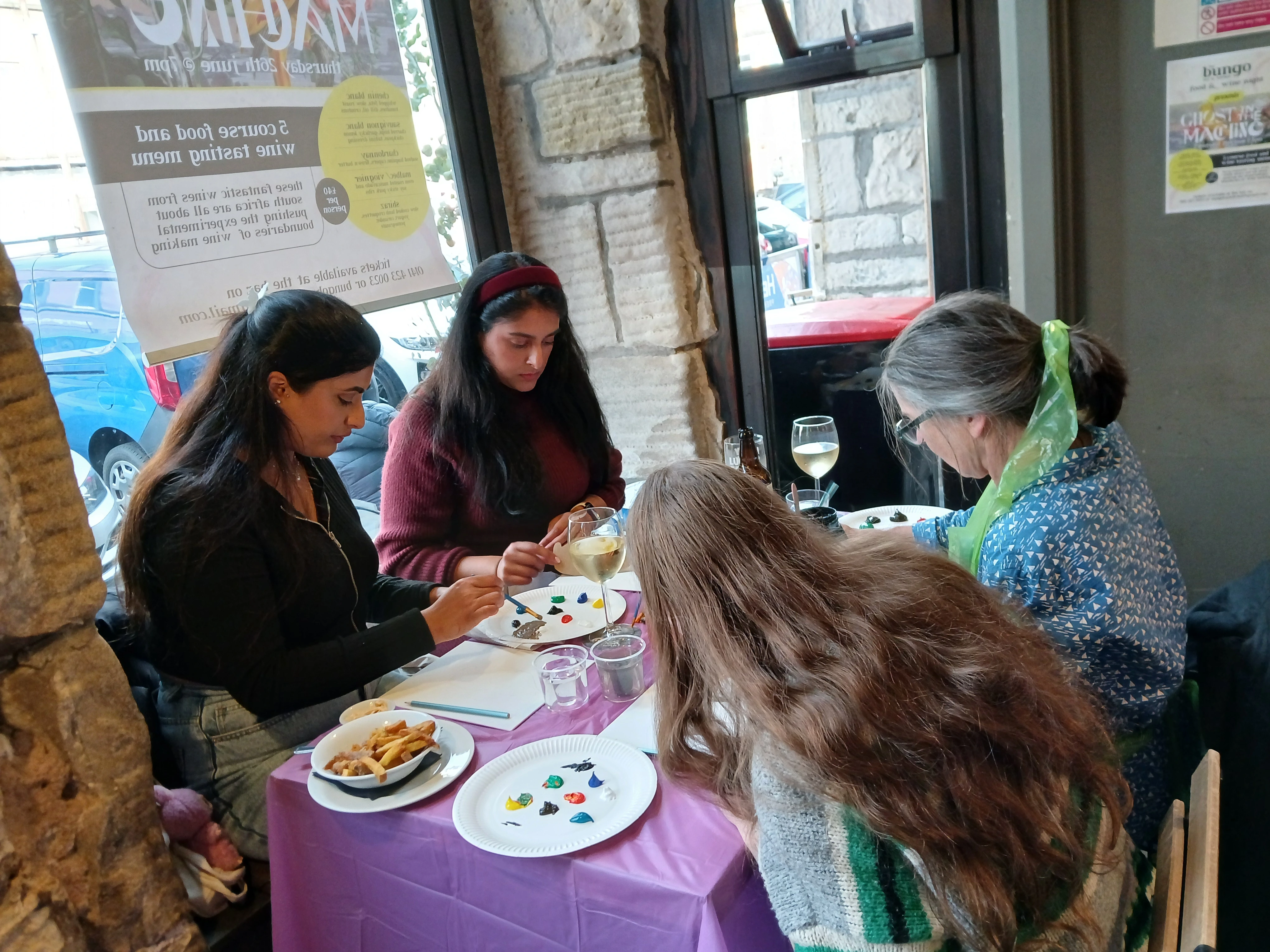 Glasgow's Spring Paint and Sip