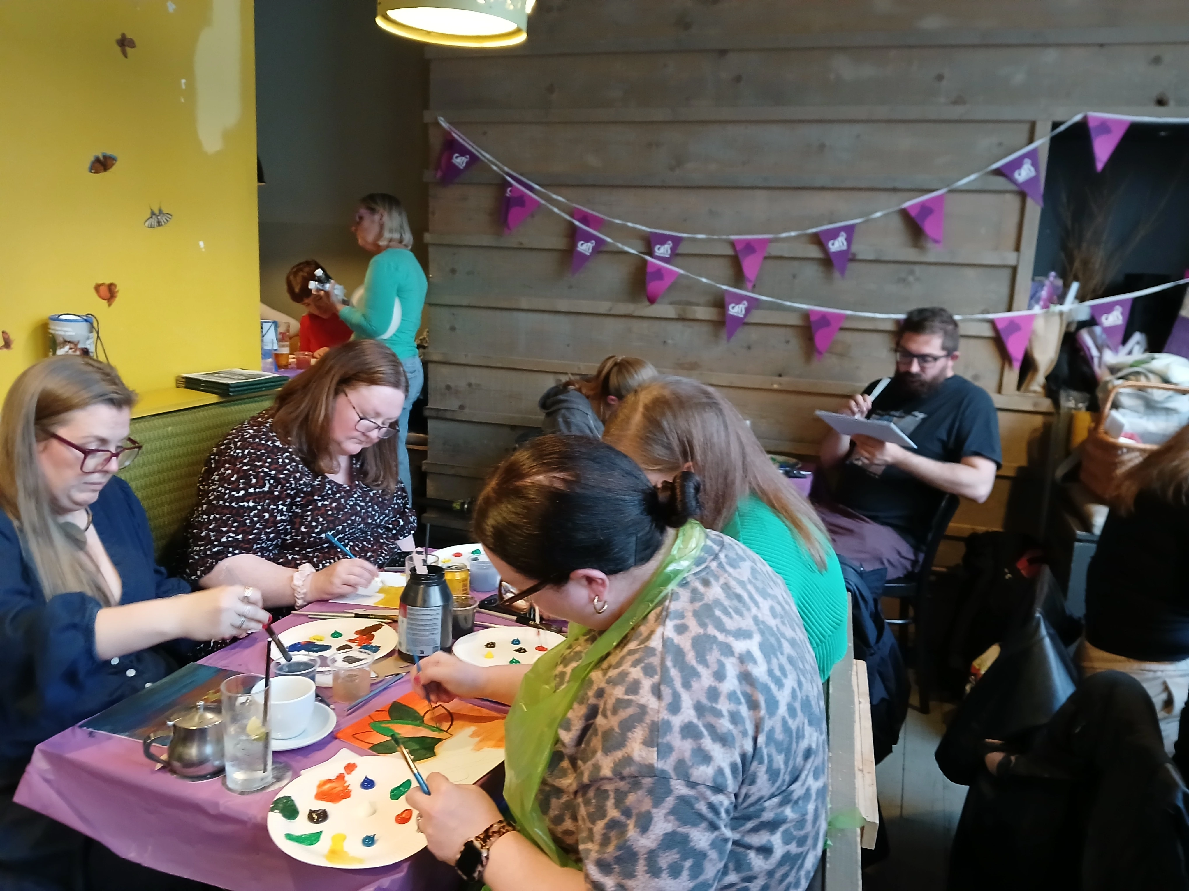 Glasgow Spring Paint and Sip