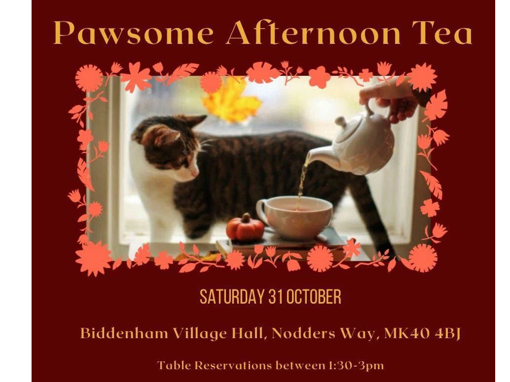 Pawsome Afternoon Tea - Autumn 2026