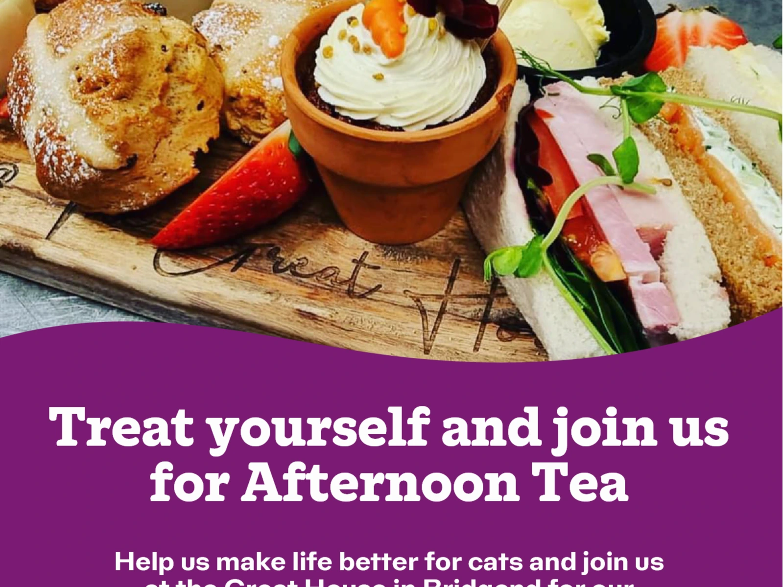 Afternoon Tea at The Great House Bridgend