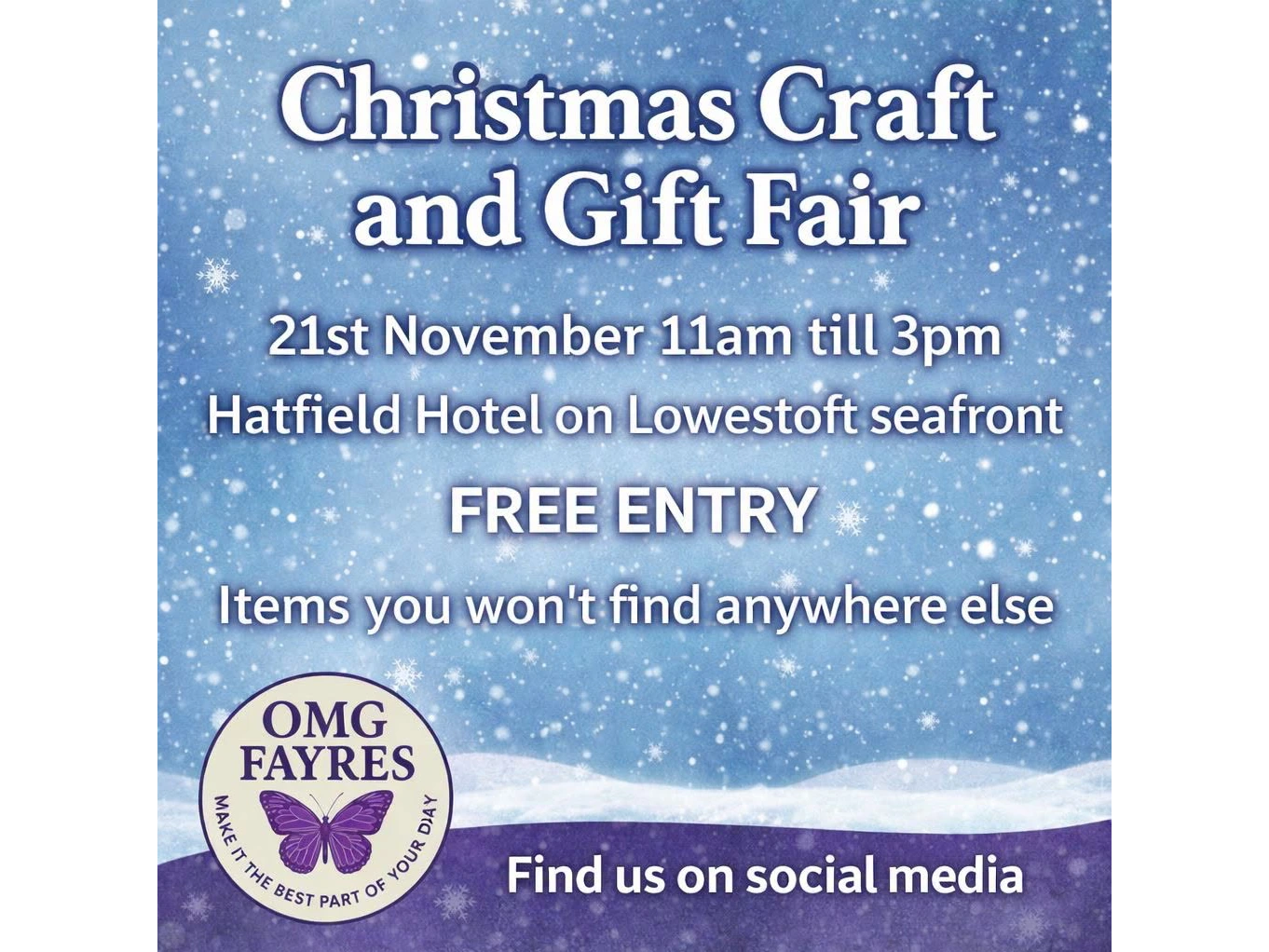 Hatfield Hotel Christmas and Gift Fayre