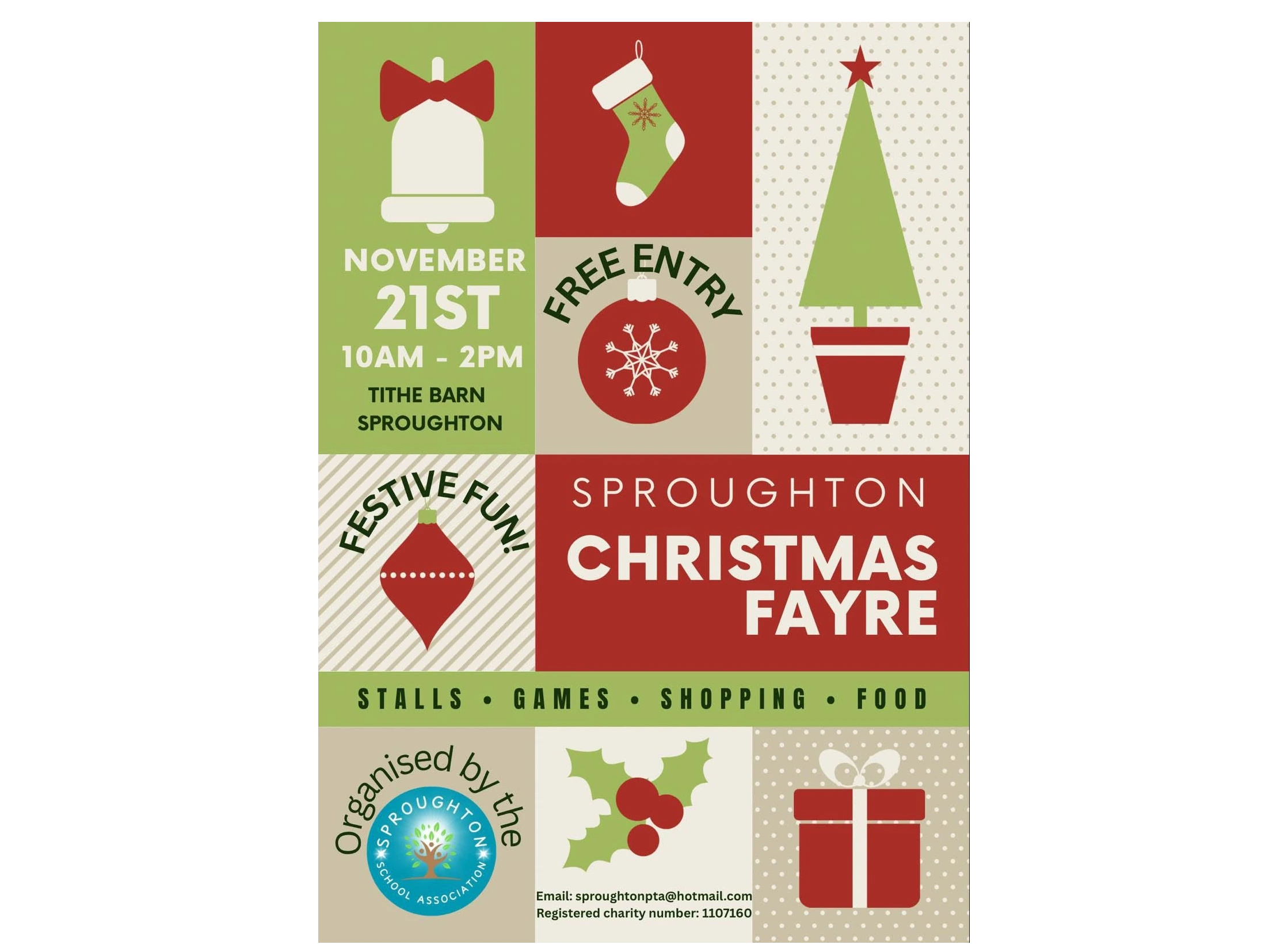 Sproughton Christmas Fayre